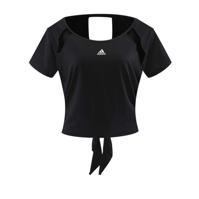 Crop-Top Femme Adidas - Noir