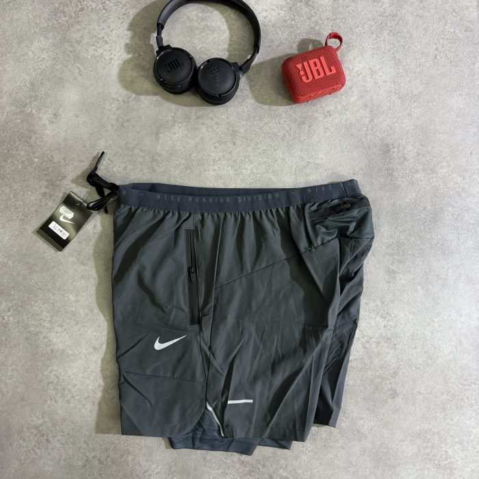 Short De Compression 2en1 Nike - Gris E3015