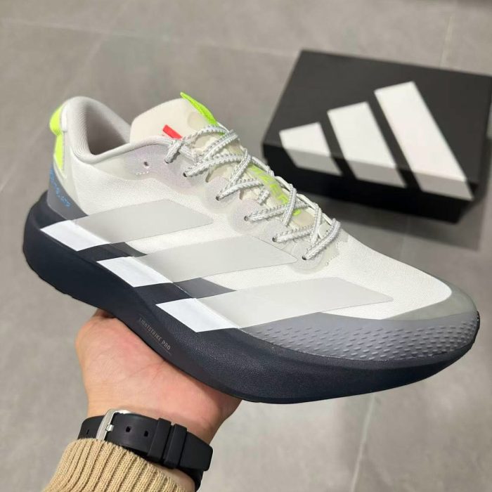 ADIZERO EVO SL - Blanc/Gris/Pistache