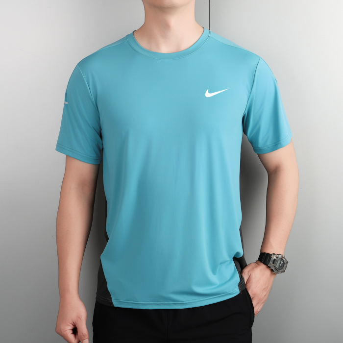 T-Shirt Nike - Bleu Ciel V08