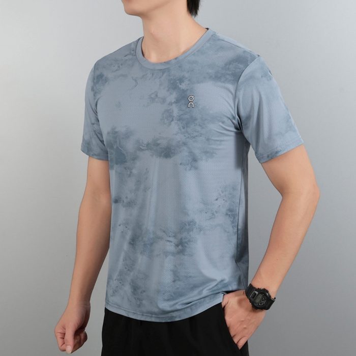T-Shirt On Cloud - Bleu Motif