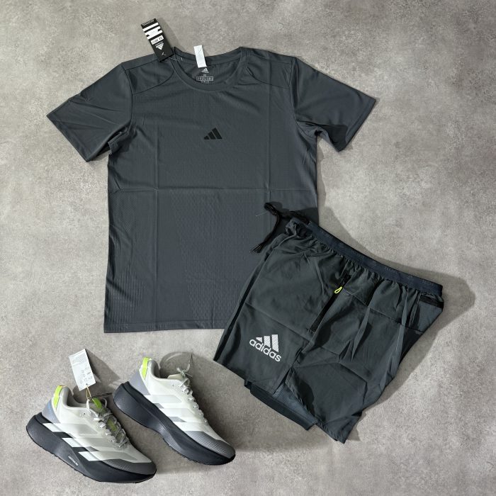 Ensemble Running Adidas - Gris