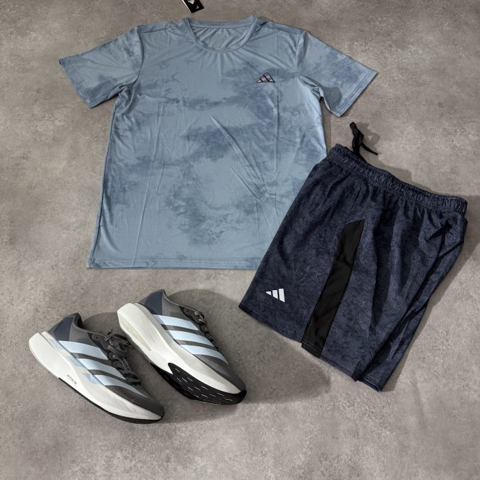 Ensemble Running Adidas - Bleu Ciel/Bleu