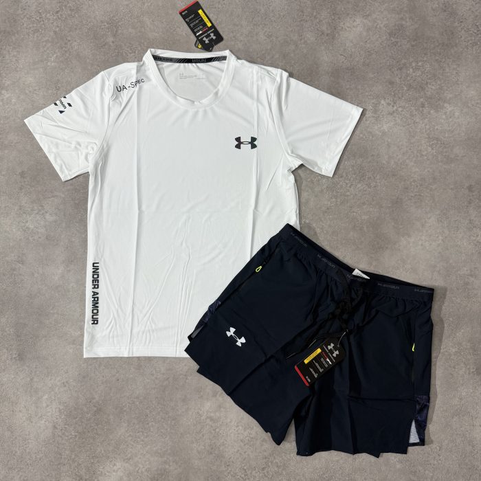 Ensemble Running Under Armour – BlancMagic/Bleu