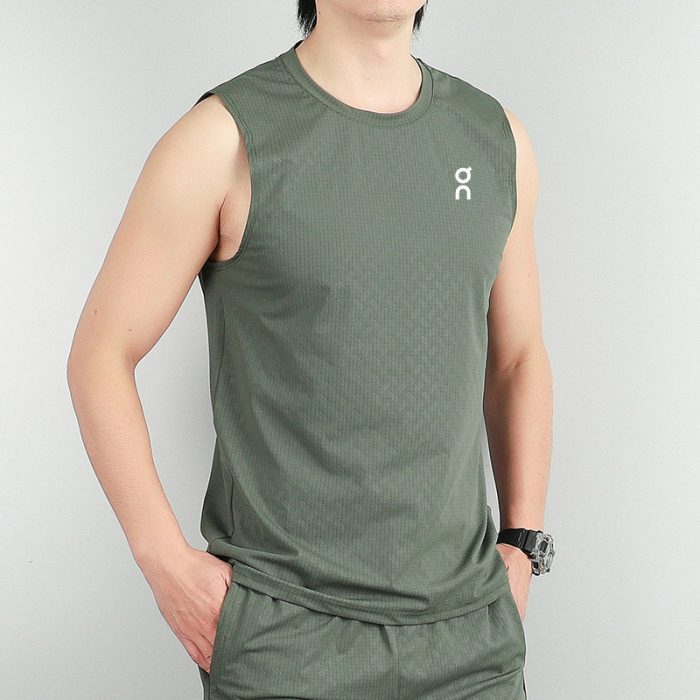 T-Shirt On Cloud Sans Manche – Vert