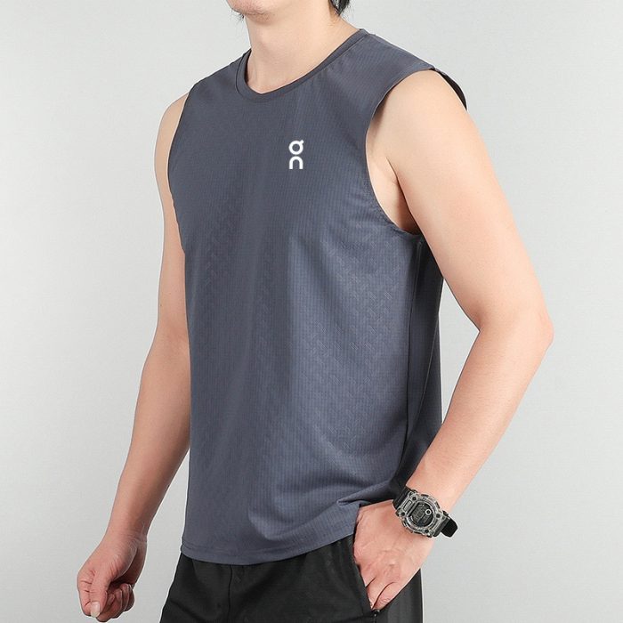 T-Shirt On Cloud Sans Manche – Bleu