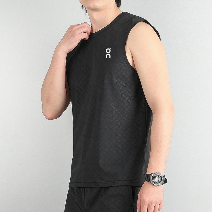 T-Shirt On Cloud Sans Manche – Noir