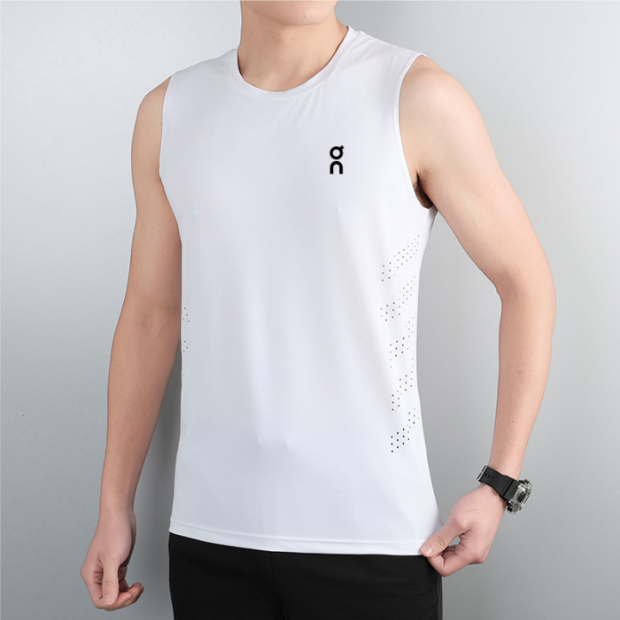T-Shirt On Cloud Sans Manche – Blanc