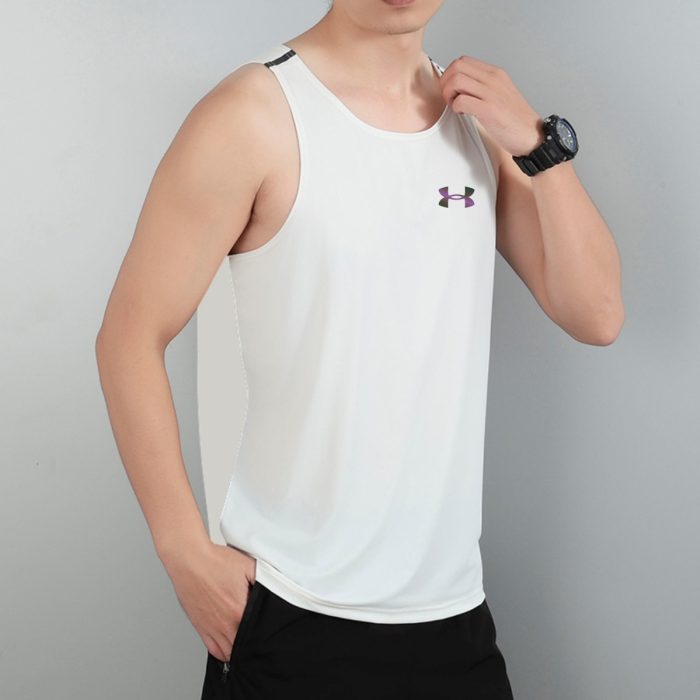 T-Shirt Under Armour Sans Manche – Blanc