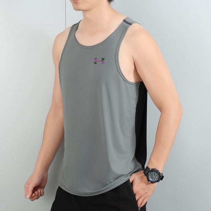 T-Shirt Under Armour Sans Manche – Gris