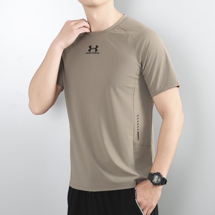 T-Shirt Under Armour - Marron