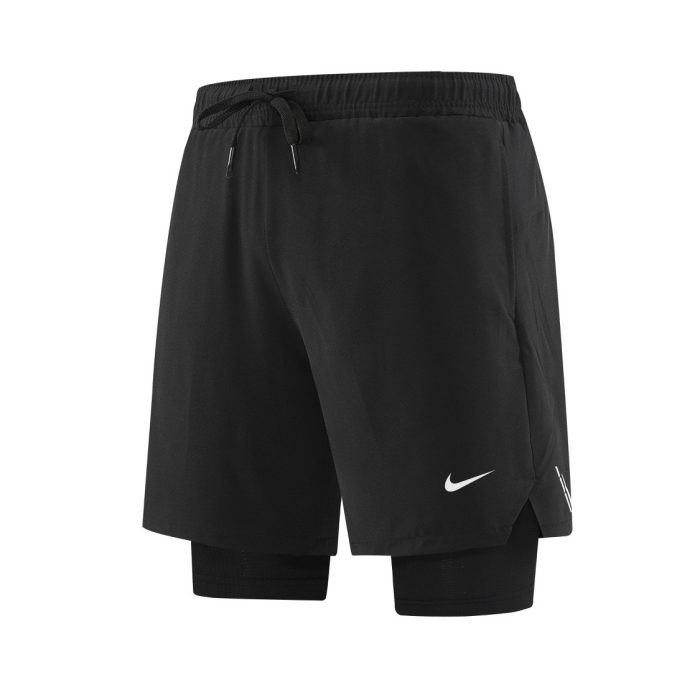 Short De Compression 2 en 1 Nike – Noir