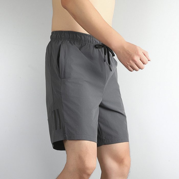 Short De Compression Adidas – Gris Charbon
