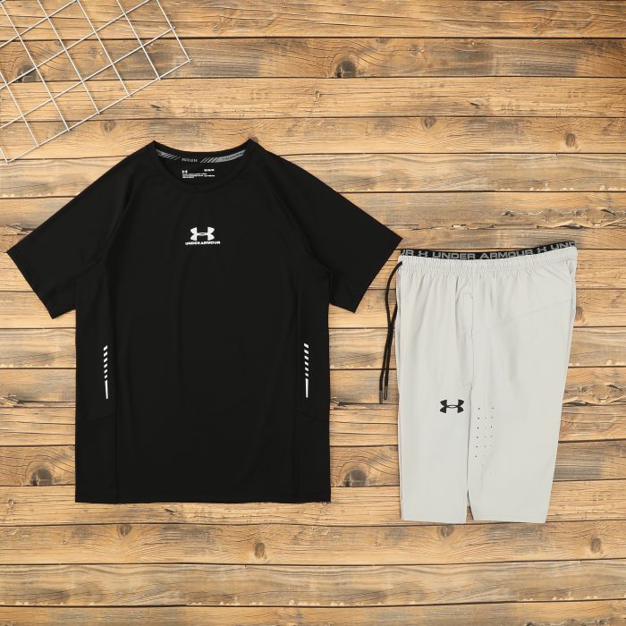 Ensemble Running Under Armour - Noir/Gris