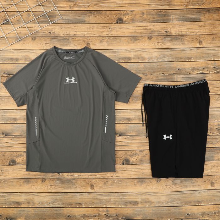 Ensemble Running Under Armour - Gris/Noir