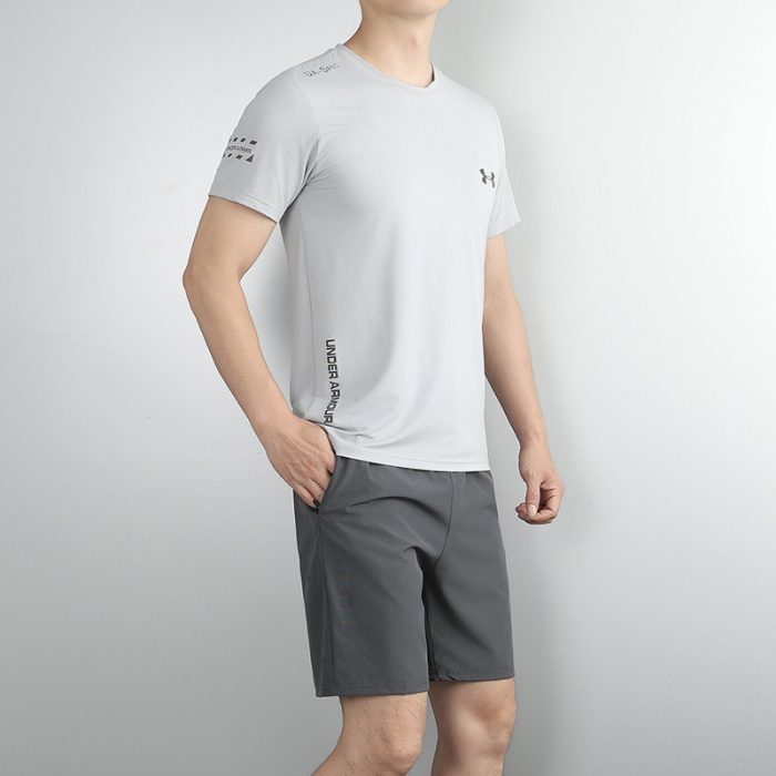 Ensemble Running Under Armour – Gris